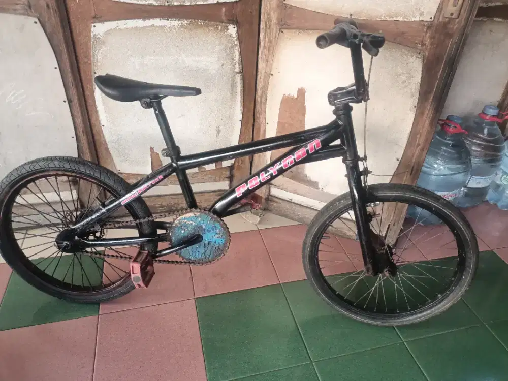 Sepeda BMX uk20 rangka kokoh rem pakem ban tebal semua