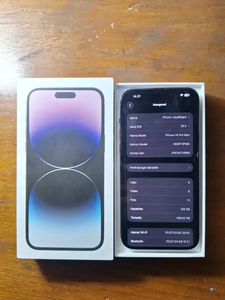 Iphone 14 promax 128gb