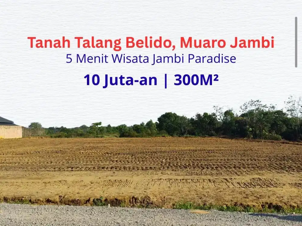 Jual Tanah Kapling Murah Talang Belido Kebun 9