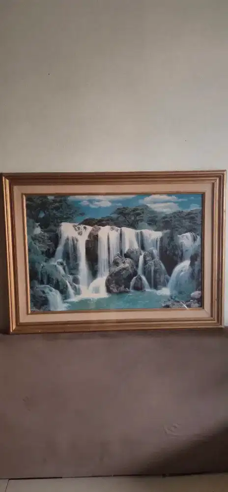 Lukisan Air Terjun Karya ABDULLAH SURIOSUBROTO Thn 1930