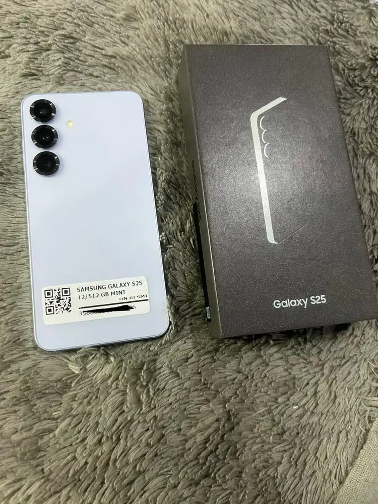 Samsung S25 12/256 gb fullset oem mulus