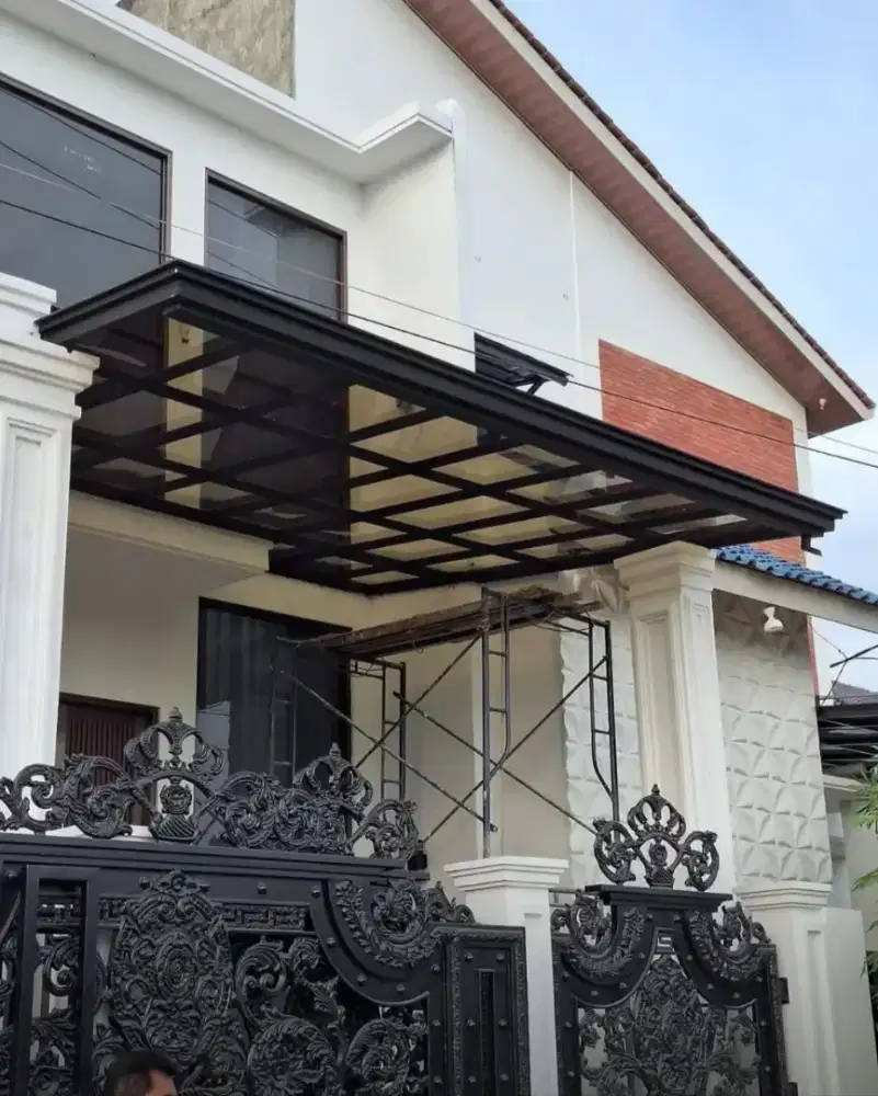 pemasangan kanopi minimalis terbaik bergaransi