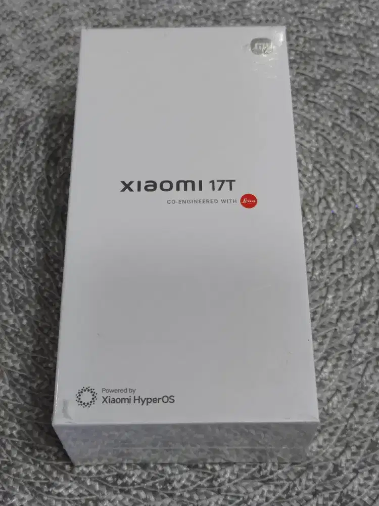 Baru/Segel Kotak Xiaomi 17T 5G 12/512 Gb Black