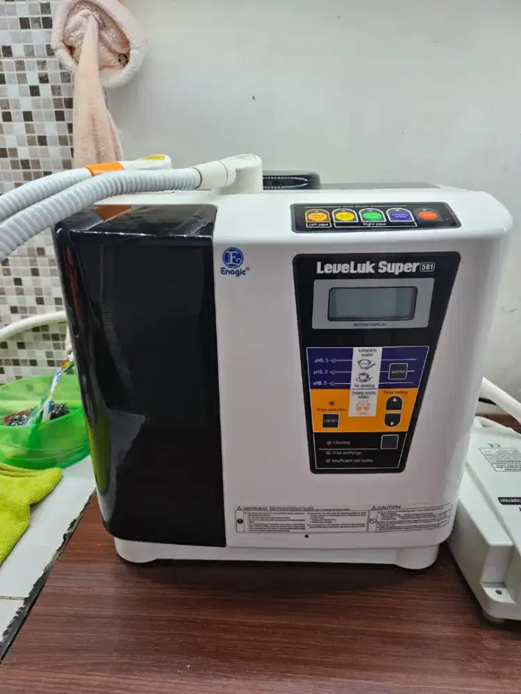 Mesin kangen water Laveluk Super501 second mulus free pompa 12plat