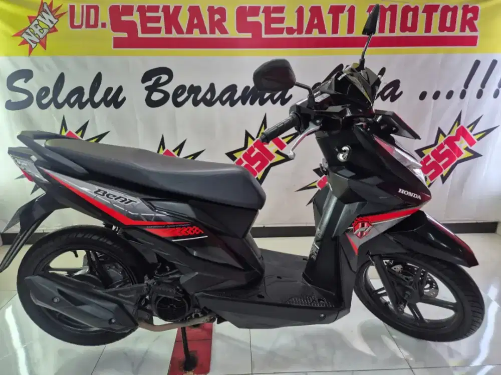Beat eco esp cw 2017 siap pakai plat L.