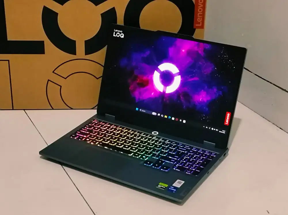 LIKE NEW LENOVO LOQ 15 IRX10 GARANSI RESMI MASIH PANJANG 18 BULAN LAGI