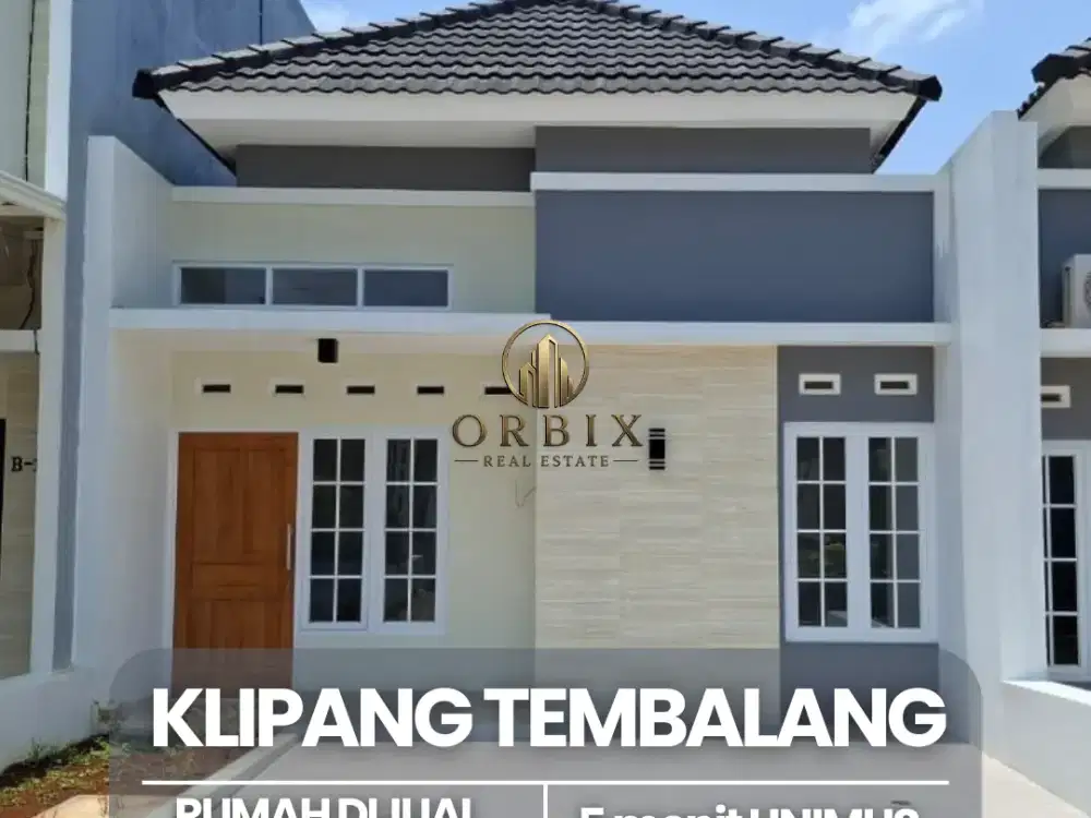 RUMAH DP 0% KLIPANG TEMBALANG SEMARANG - READY UNIT!