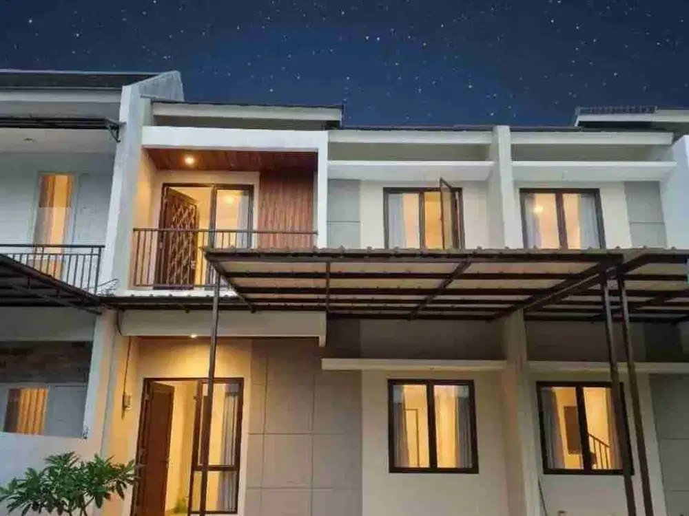 Rumah 2 Lt Modern Minimalis Siap Huni dekat BSD Harga Ekonomis