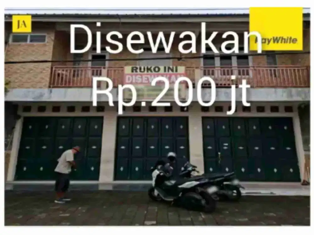 disewakan ruko 2 lantai area gito gati, ngaglik sleman yogya. Row jln.8 m, hadap selatan ( 397.JA).