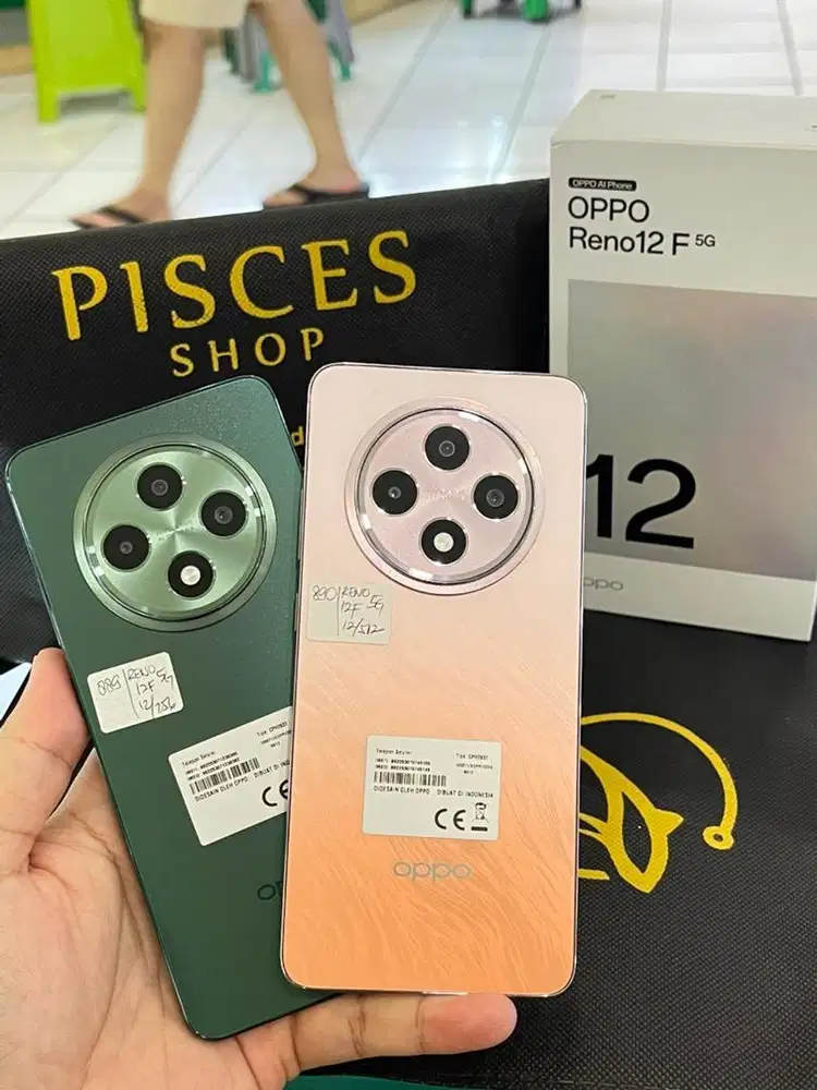 OPPO RENO 12F 5G RAM 12/512 RESMI MULUS FULSET