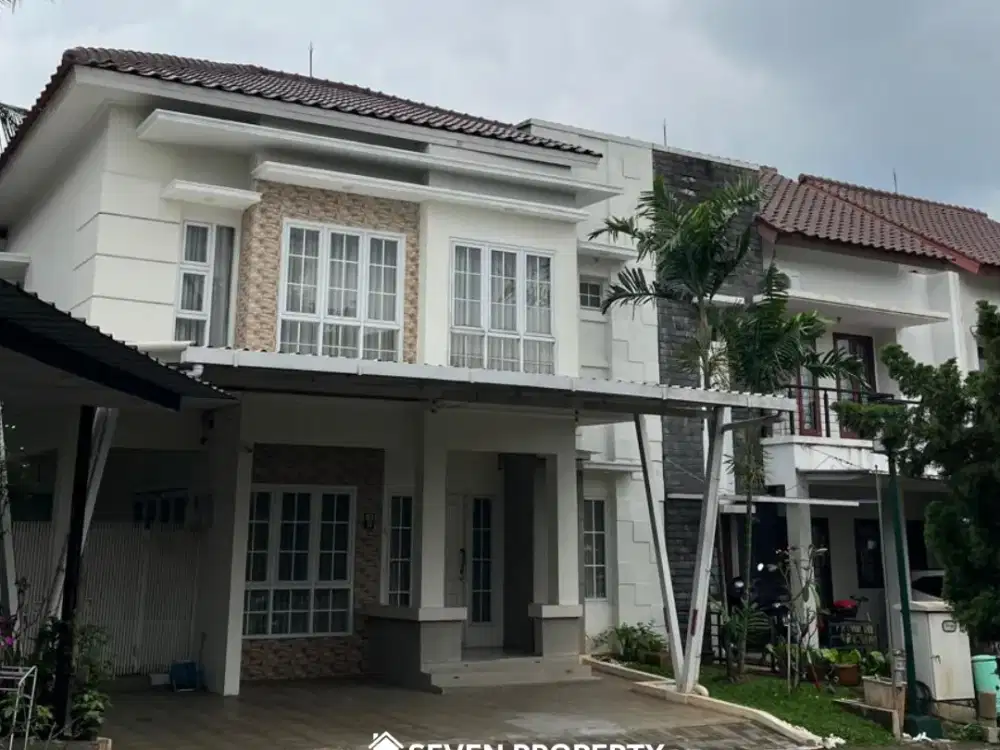 Dijual Rumah Bagus Modern Harga Nego Bonus 10 unit AC Split Lokasi Sangat Strategis Di Raffles Hills Cibubur. P3.043.02.25/PR-HJ