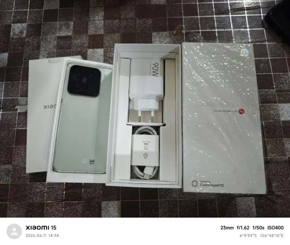 Xiaomi 15 12/256 GB Fullset Resmi