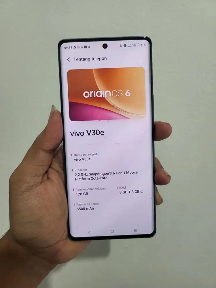 vivo v30e 5G 8/128