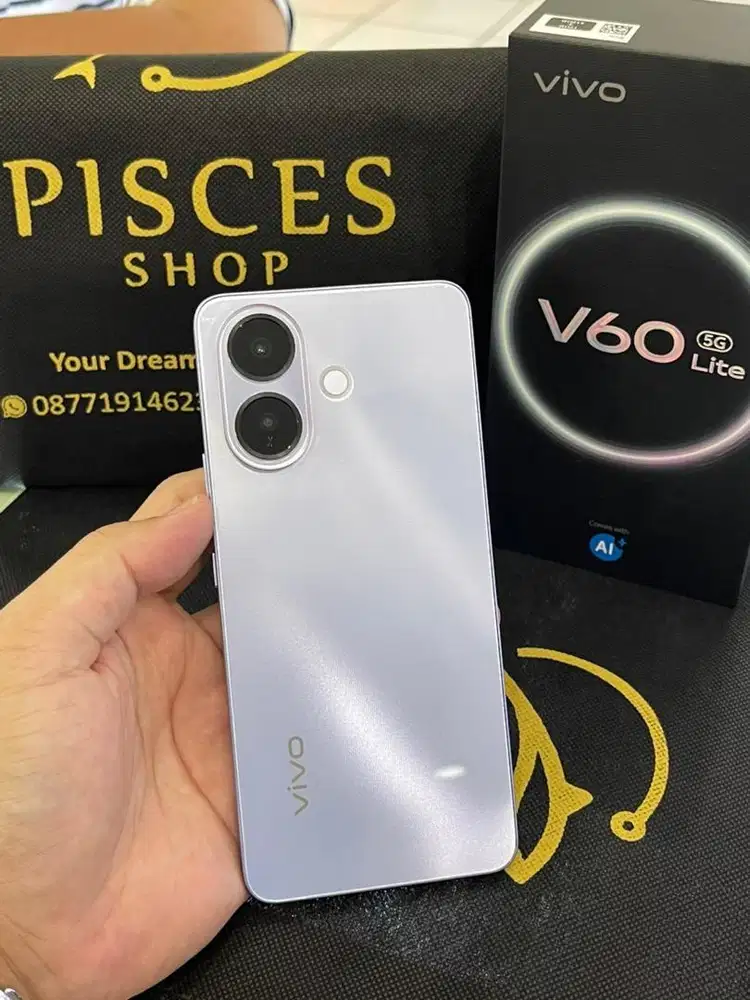 VIVO V60 LITE 5G RAM 12/ 512 RESMI MULUS FULSET