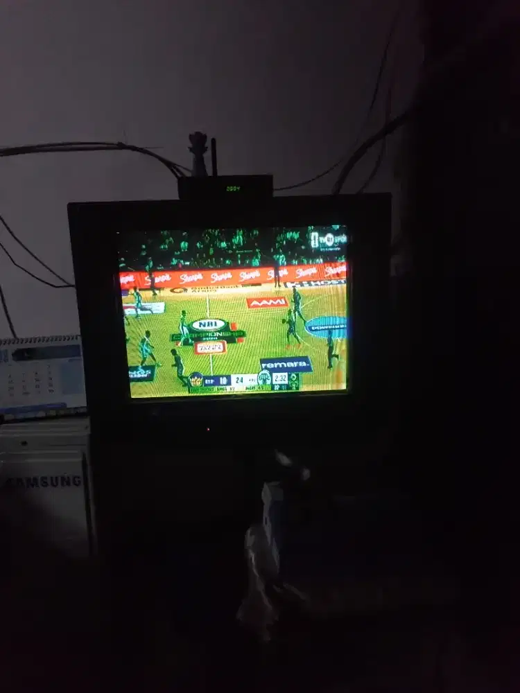 TV SHARP LAYAR DATAR 21
