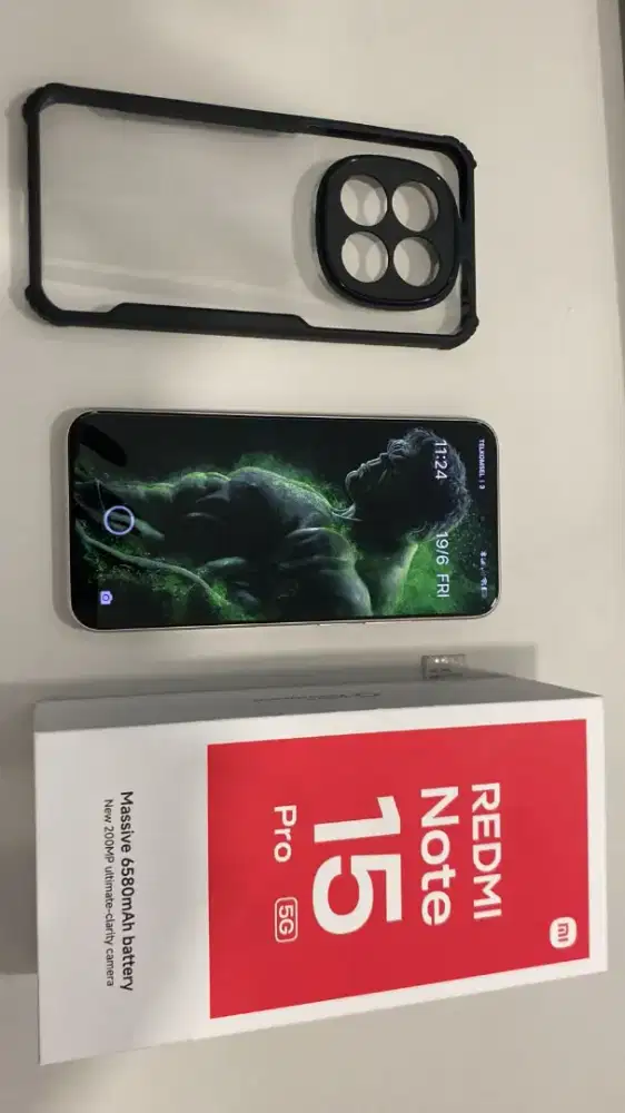 Redmi Note 15 Pro 5G 8/256 Titanium Color Mulus Garansi Panjang 2026