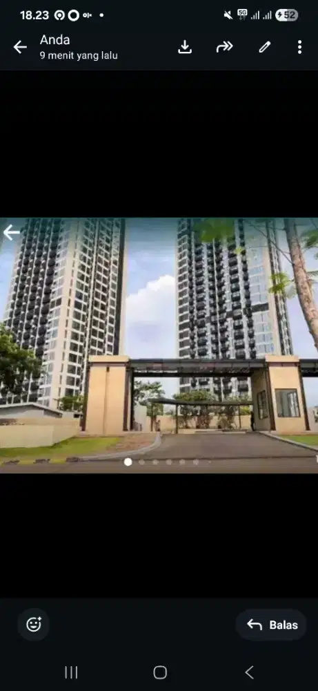 Dijual BU Apartemen Fatmawati City Center lantai Atas area penthouse