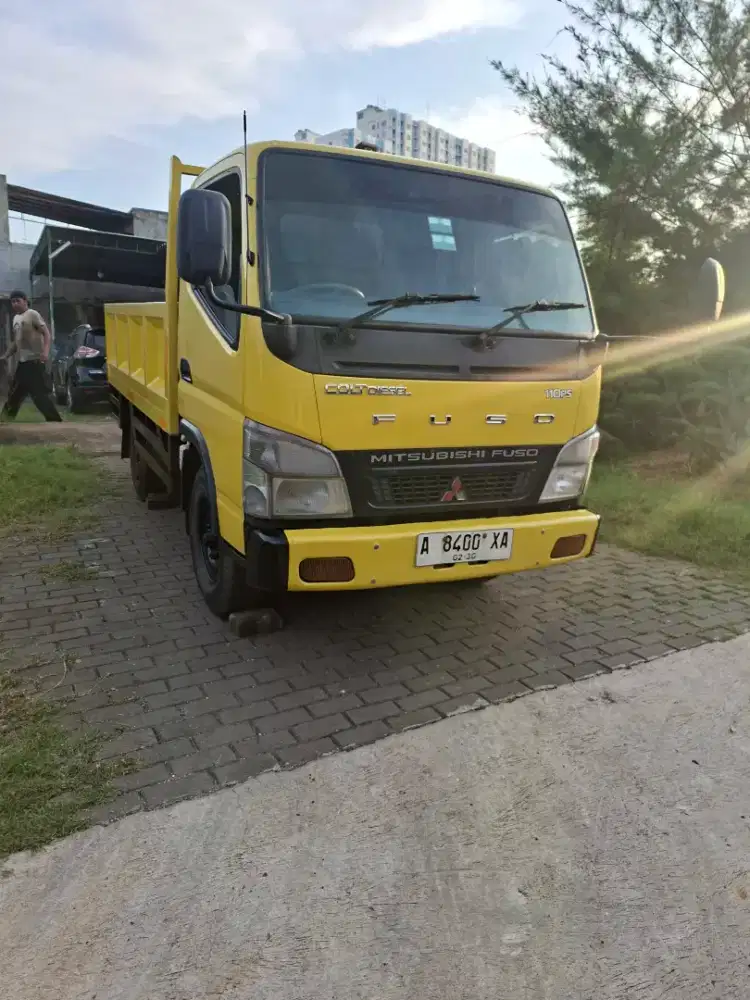 Mitsubishi CANTER.FE.71.Engkel 4 Ban Bak Besi 3 way