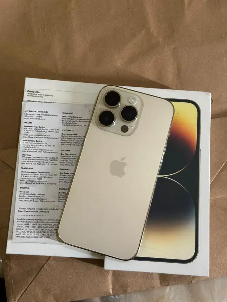 Iphone 14 Pro 128GB Ibox Gold