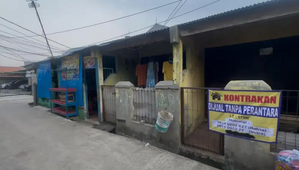 Dijual Kontrakan 5 pintu di Bekasi (Jatirahayu) BEBAS BANJIR