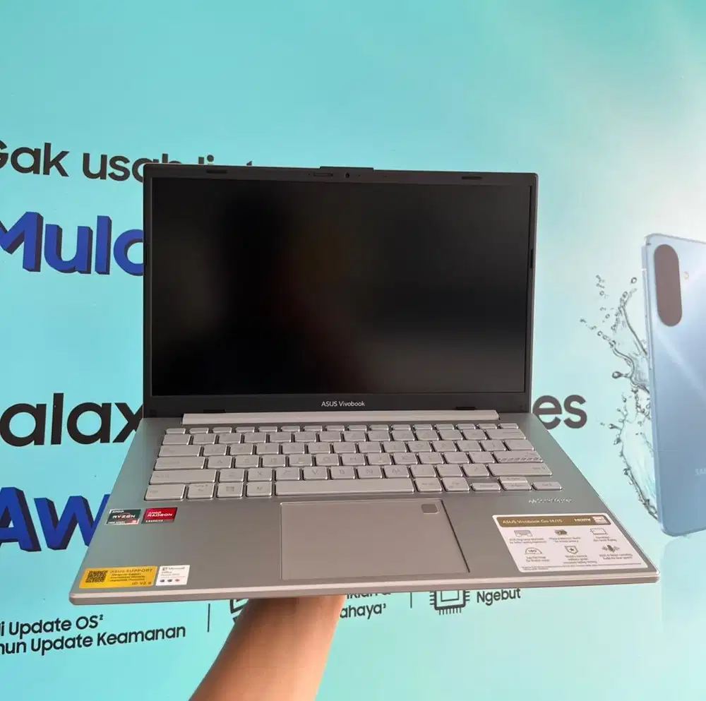 TERLARIS LAPTOP ASUS VIVOBOOK AMD RYZEN 3 RAM 8GB BISA DI KREDIT