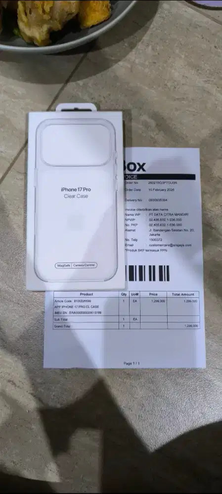 Softcase ip 17 pro