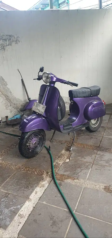 Vespa PTS PTX mesin strada, siap kebut