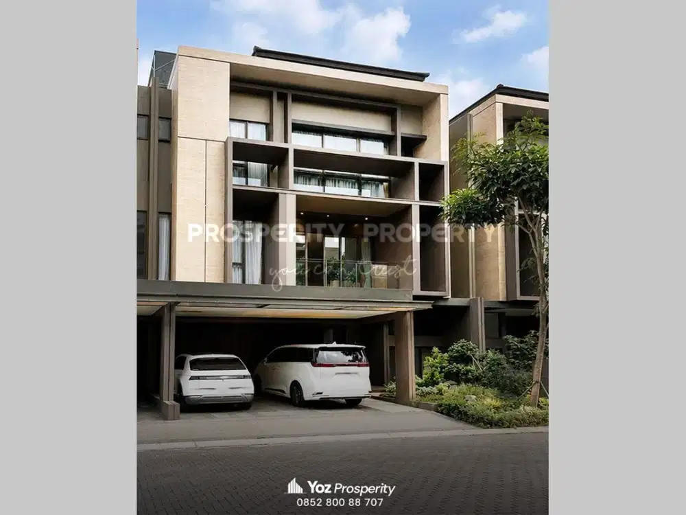 Rumah Mewah Full Furnish di Cluster Kanade The Zora BSD City