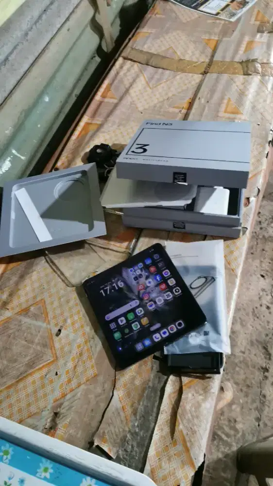 Oppo find n3 ram 16 512gb fullset original
