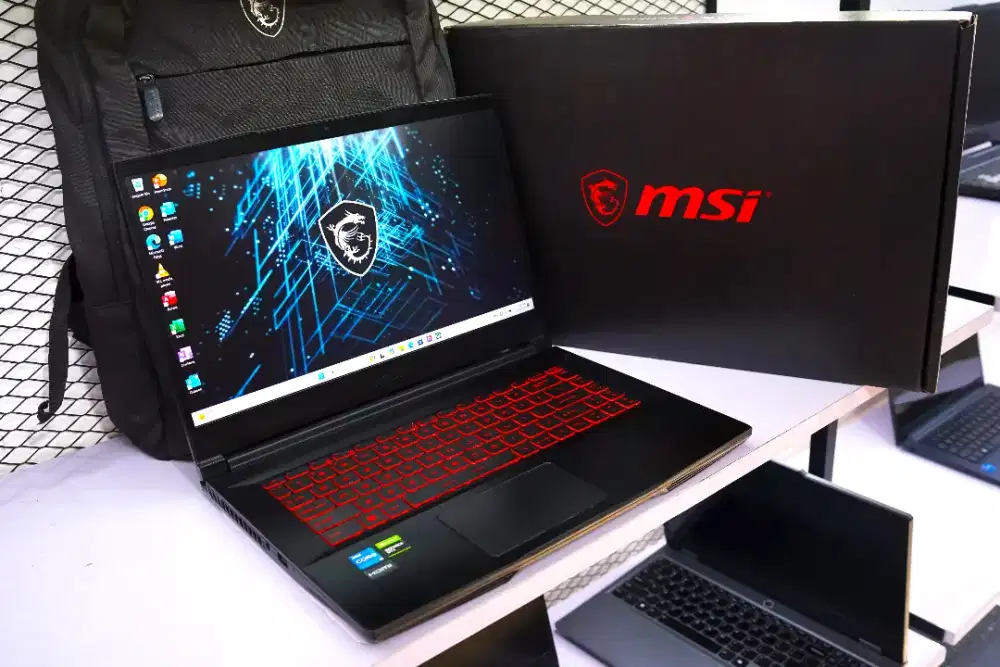 MSI GF63 Thin 11SC.CORE i5-11400H GEN11.VGA GEFORCE GTX1650 4GB.15inch