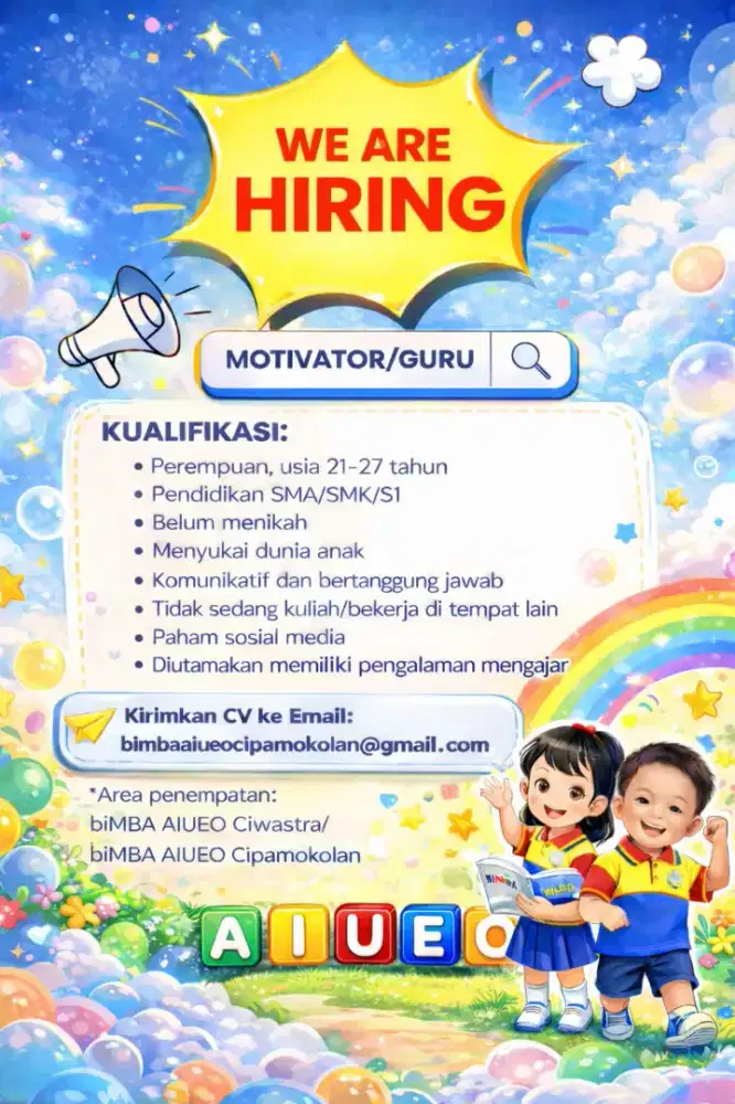 dibutuhkan motivator/guru