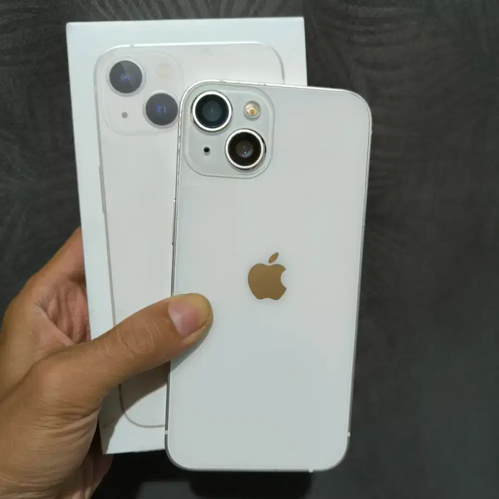 iPhone 13 128gb Starlight Resmi iBox Fullset