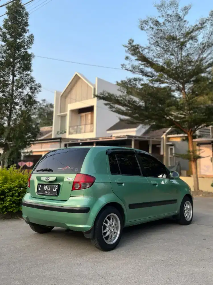Hyundai getz irit bertenaga barcode pertalite mobil bandung