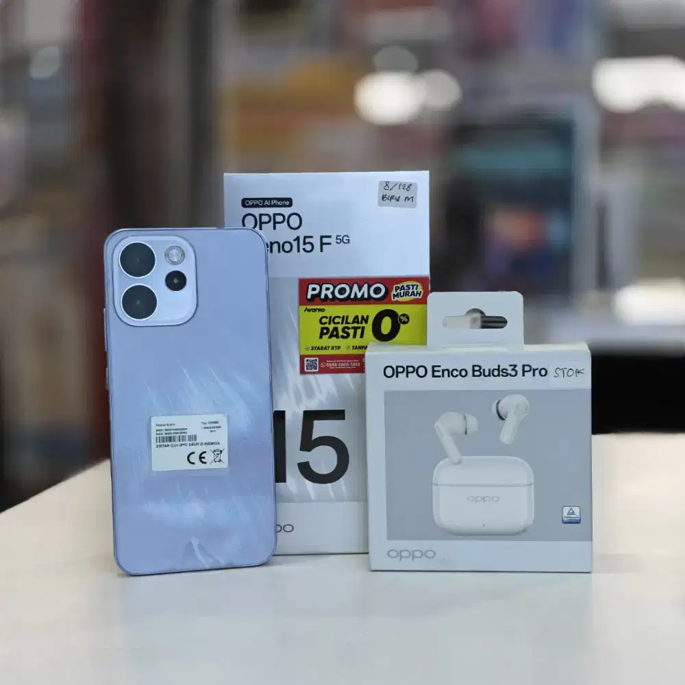 Promo kredit murah hp Oppo Reno 15F serba 0%
