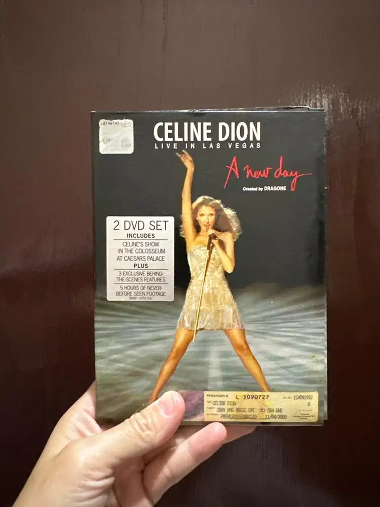 DVD Celine Dion Live in Las Vegas