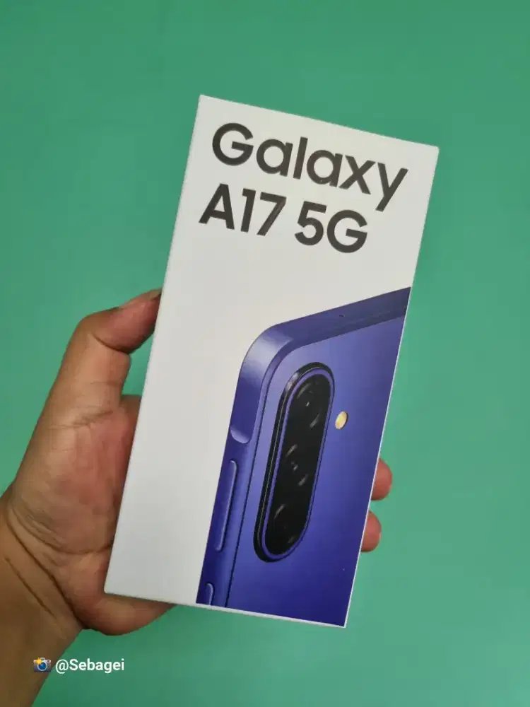 Samsung A17 5G 16GB 8+8/256GB Murah Baru 1 Bulan (Lok Cicaheum) Dibaca