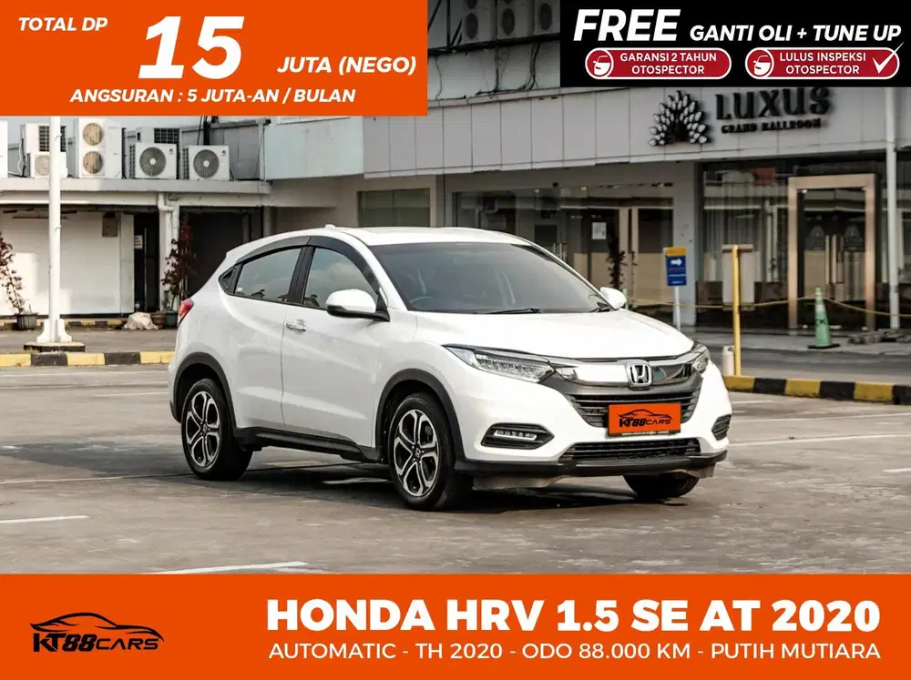 Dp 15 Jt, Bergaransi HONDA HRV SE AT 2020