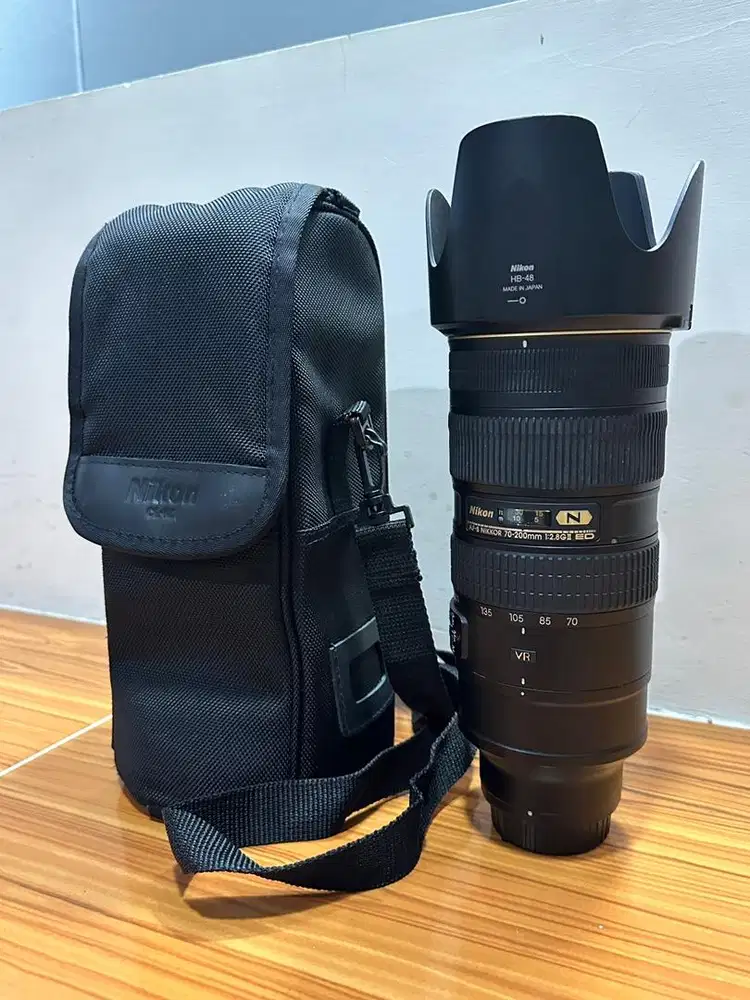 lensa Nikon 70 200mm VR II F2,8 istimewa