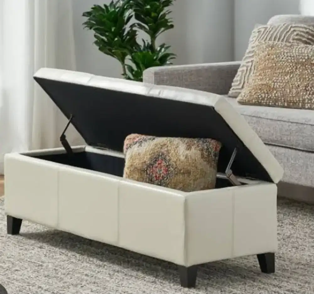 Sofa box cantik warna putih