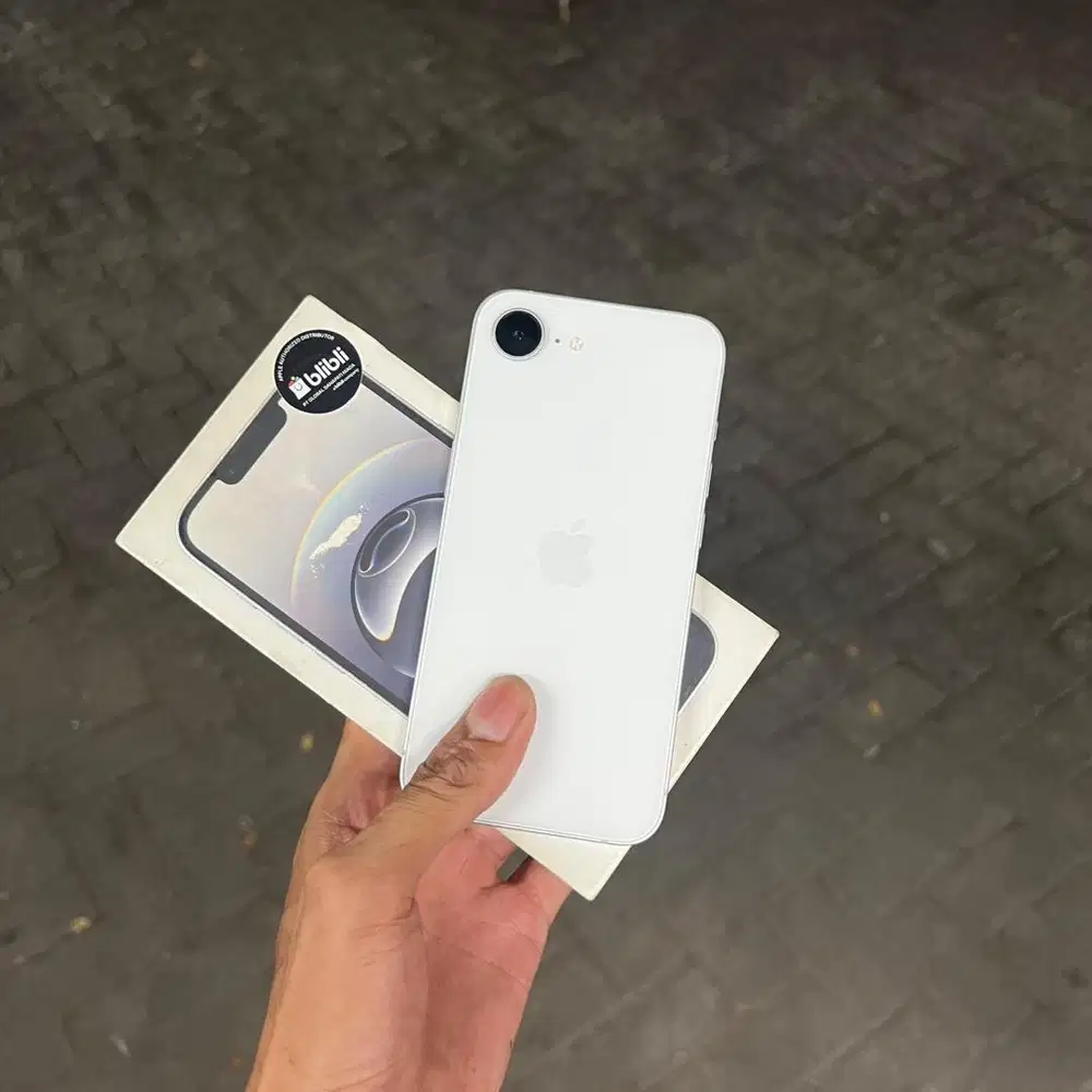 IPHONE 16E 128GB PUTIH RESMI EX IBOX