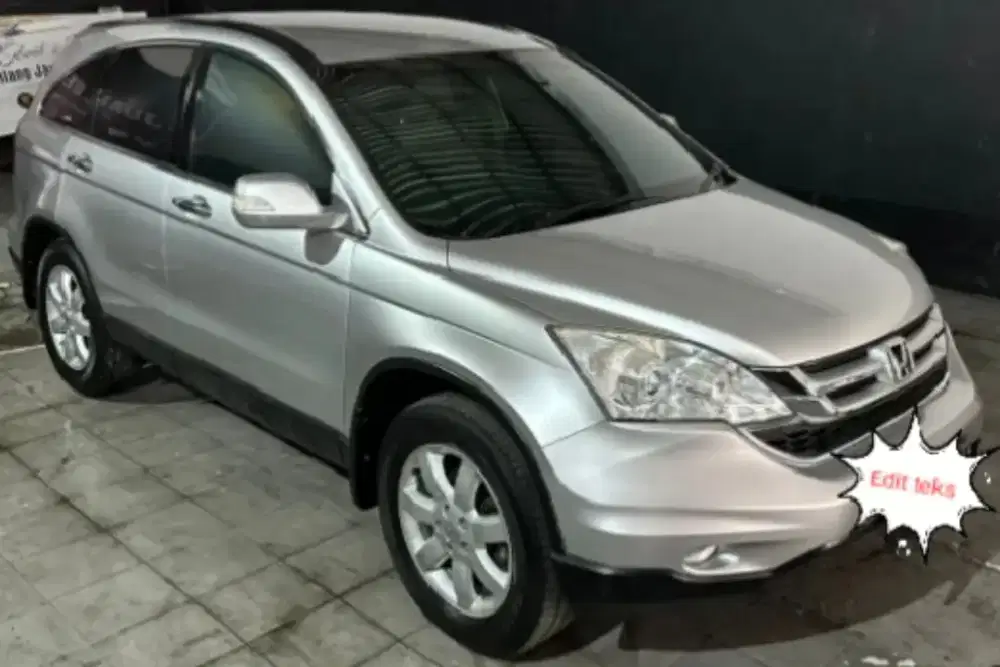 Honda CRV 2010 silver 2400 matic