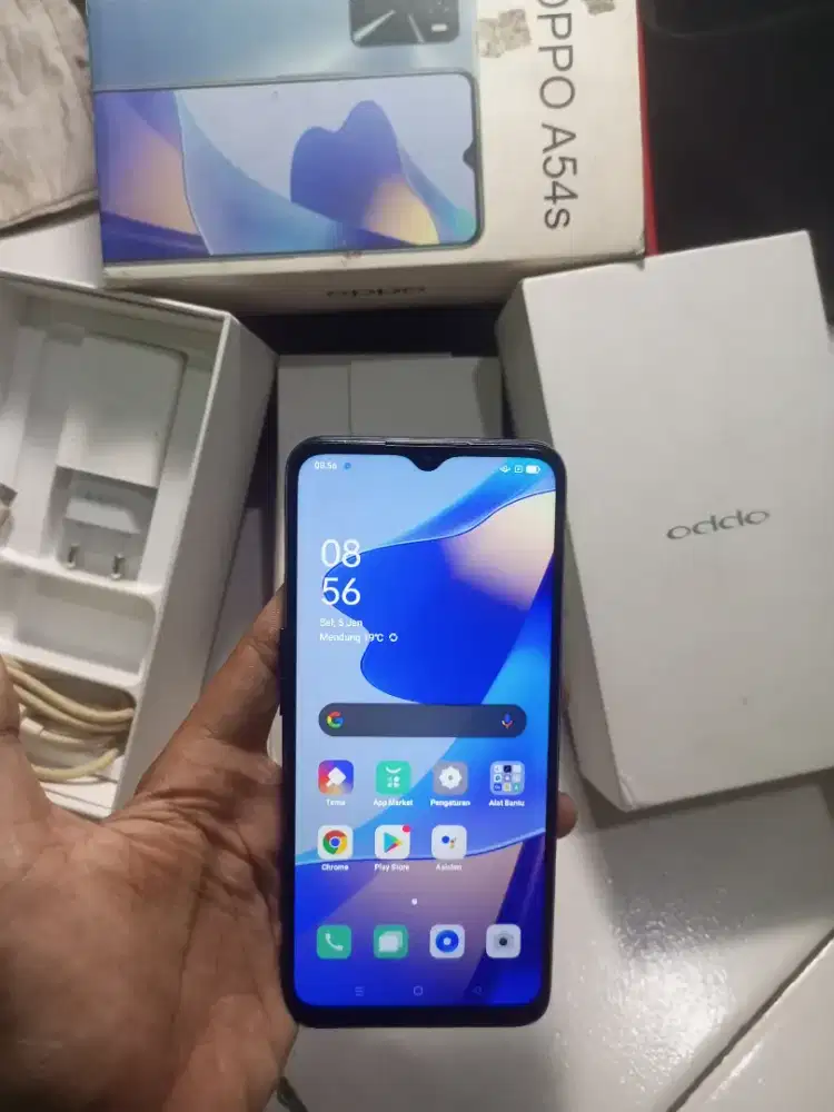 Hp OPPO A54S RAM.6/128GB BEKAS SEPERTI BARU