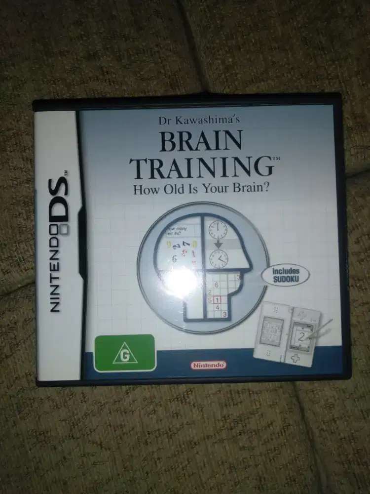 Brain Age: Train Your Brain in Minutes a Day! untuk Nintendo DS CIB
