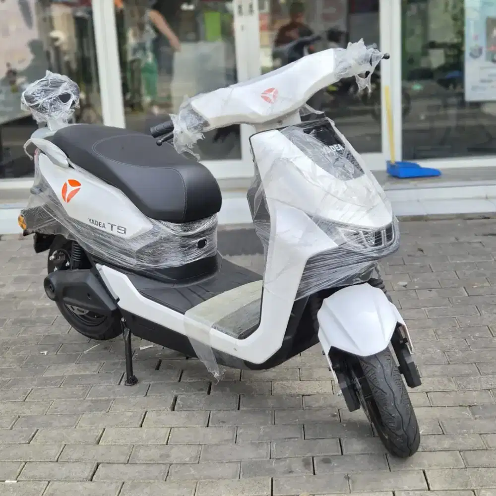 Promo spesial motor listrik yadea T9 cicilan ringan cod gratis ongkir