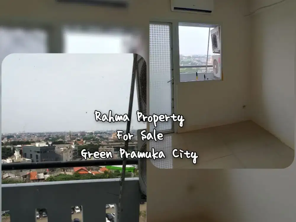 Premium Floor 2Br Unfurnished Best Deal 370Jt Green Pramuka City
