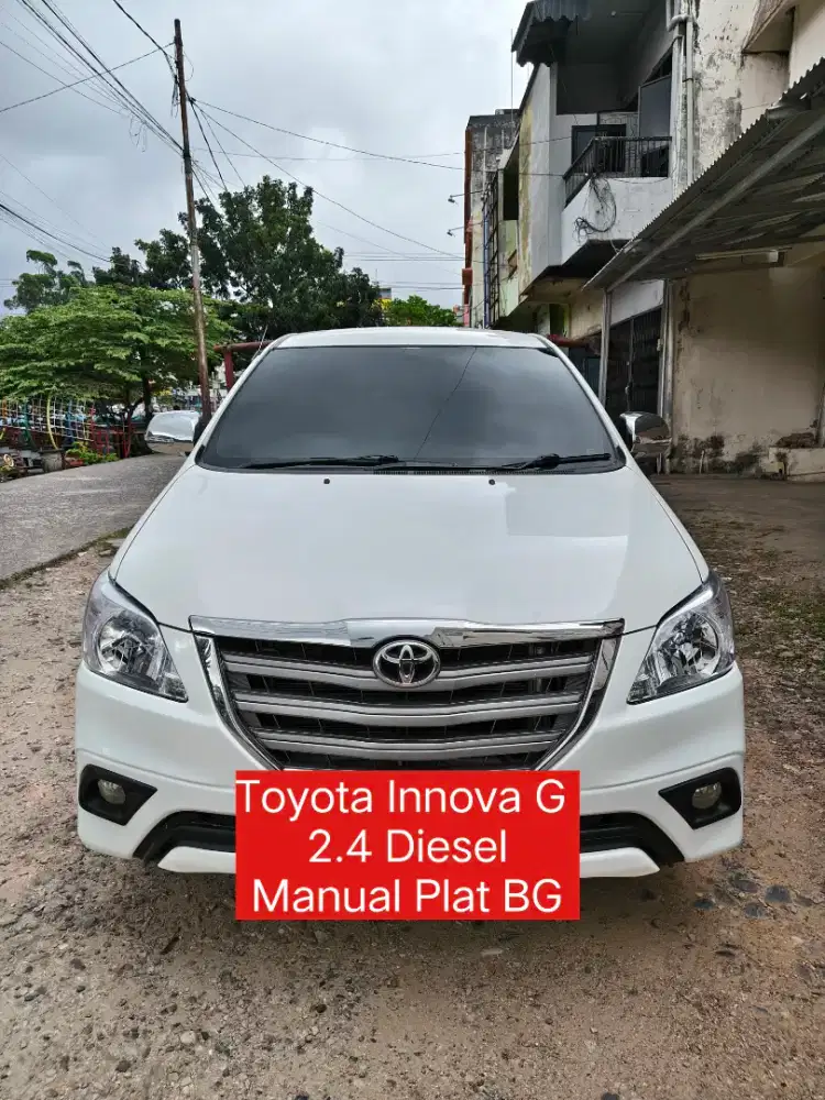 Innova G Diesel 2013 Airbag Manual Solar