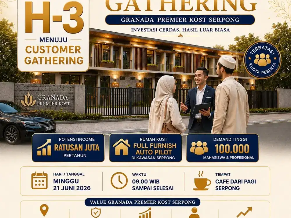 Premiere Kost Serpong Ful Furnished