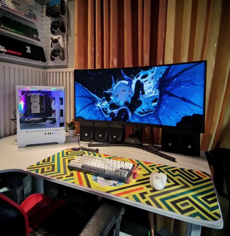 pc siap pakai intel gen 10 | ram 16gb | gtx series (monitor ready)