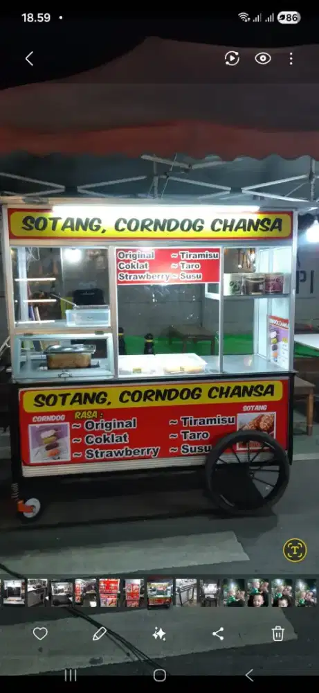 Gerobak buat Dagang