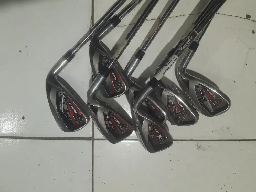 Jual stik golf merk calaway minus karet kurang bagus
